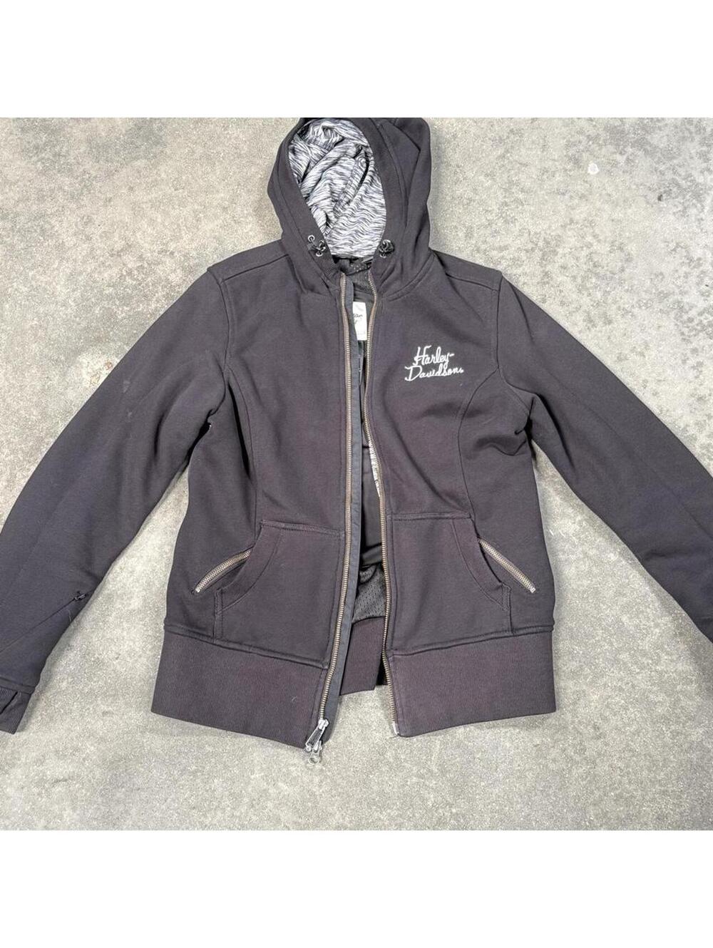 Motorcycle jacket with no pads Harley-Davidson Zip Hoodie Jacket M